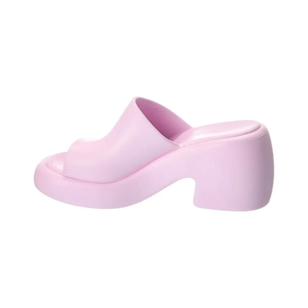 Ferragamo Deva Rubber Platform Mule